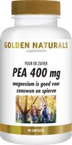 Golden Naturals PEA 400 mg (90 veganistische capsules)