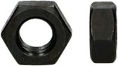 Zeskant dopmoer DIN 1587 M 6 BT/12st Zwart BlackTop Coating