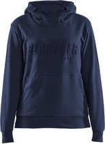 Blaklader Dames hoodie 3D 3560-1158 - Donker marineblauw - XL