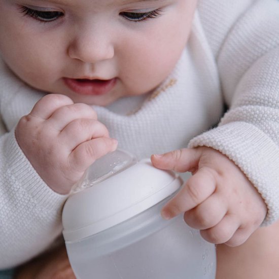 Silicone Babyfles 240 ml (05 Oz) Milk - Elhée van Elhée — afbeelding 3