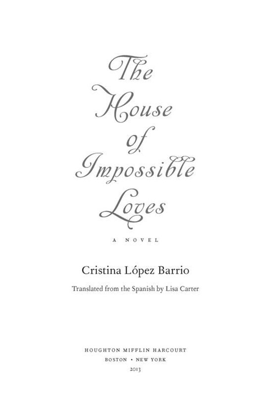 The House of Impossible Loves - cover