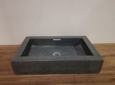 Wasbak natuursteen  FL21133 - 60x36x12cm