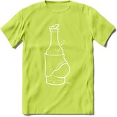 Bierbuik T-Shirt | Bier Kleding | Feest | Drank | Grappig Verjaardag Cadeau | - Groen - M
