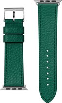 LAUT Milano Leren Bandje Geschikt voor Apple Watch Series 6 (40mm) - Groen