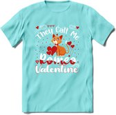 They Call Me Romeo - Valentijn T-Shirt | Grappig Valentijnsdag Cadeautje voor Hem en Haar | Dames - Heren - Unisex | Kleding Cadeau | - Licht Blauw - XL