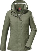 Killtec jas 38374 olijfgroen functioneel dames - maat 40
