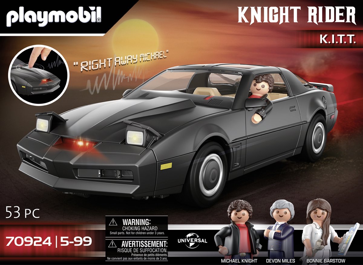 PLAYMOBIL Knight Rider - K.I.T.T. - 70924 — afbeelding 11