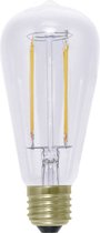 Segula 50298 LED-lamp Energielabel A+ (A++ - E) E27 Ballon 6 W = 40 W Warmwit (Ø x l) 62 mm x 142 mm Dimbaar, Filament / Retro-LED 1 stuk(s)