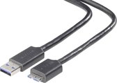 Belkin - USB-kabel - USB type A (M) naar Micro-USB Type B (M) - USB 3.0 - 1.8 m - gevormd