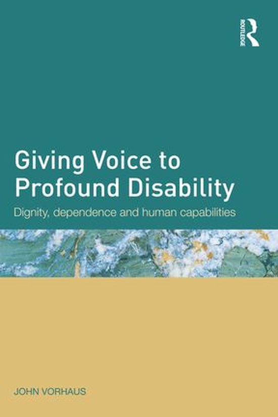 Giving Voice to Profound Disability - cover