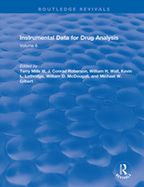Instrumental Data for Drug Analysis, Second Edition - cover