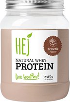 Natural Whey Protein (450g) Brownie