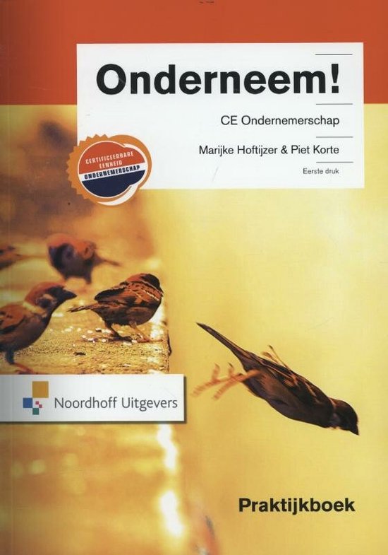Onderneem! CE ondernemerschap Praktijkboek - cover