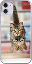 Coque iPhone 11 - Chat - Printemps - Chaise - Coque de téléphone en Siliconen