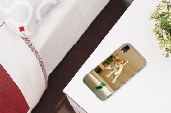 Coque iPhone XR - Chat - Printemps - Jouets - Coque de téléphone en Siliconen