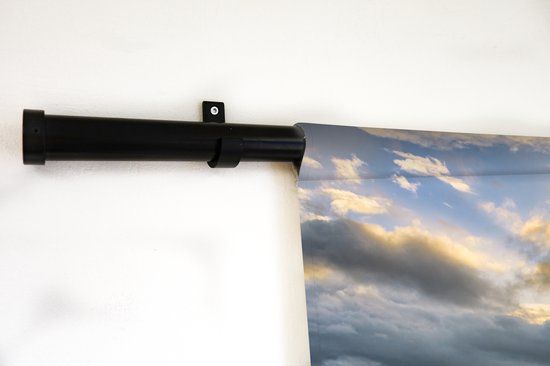 Tapisserie Rizières - Un beau champ de nuages au dessus des rizières de Thaïlande Tapisserie en coton 60x40 cm - Tapisserie avec photo