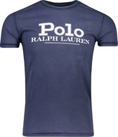 Polo Ralph Lauren  T-shirt Blauw Aansluitend - Maat XS - Heren - Lente/Zomer Collectie - Katoen