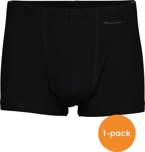 Mey Casual Cotton shorty (1-pack) - heren boxer kort - zwart -  Maat:
