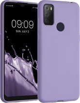 kwmobile telefoonhoesje voor Alcatel 1S (2021) - Hoesje voor smartphone - Back cover in violet lila