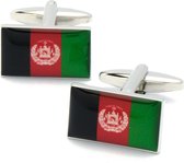 Manchetknopen - Afgaanse Vlag Afganistan