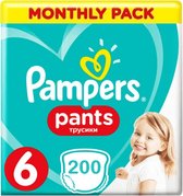 Pampers Baby Dry Pants Maat 6 - 200 Luierbroekjes Maandbox