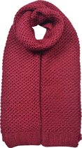 Wintersjaal Dames 35*175 cm Rood Synthetisch Wintershawl Sjaal Shawl