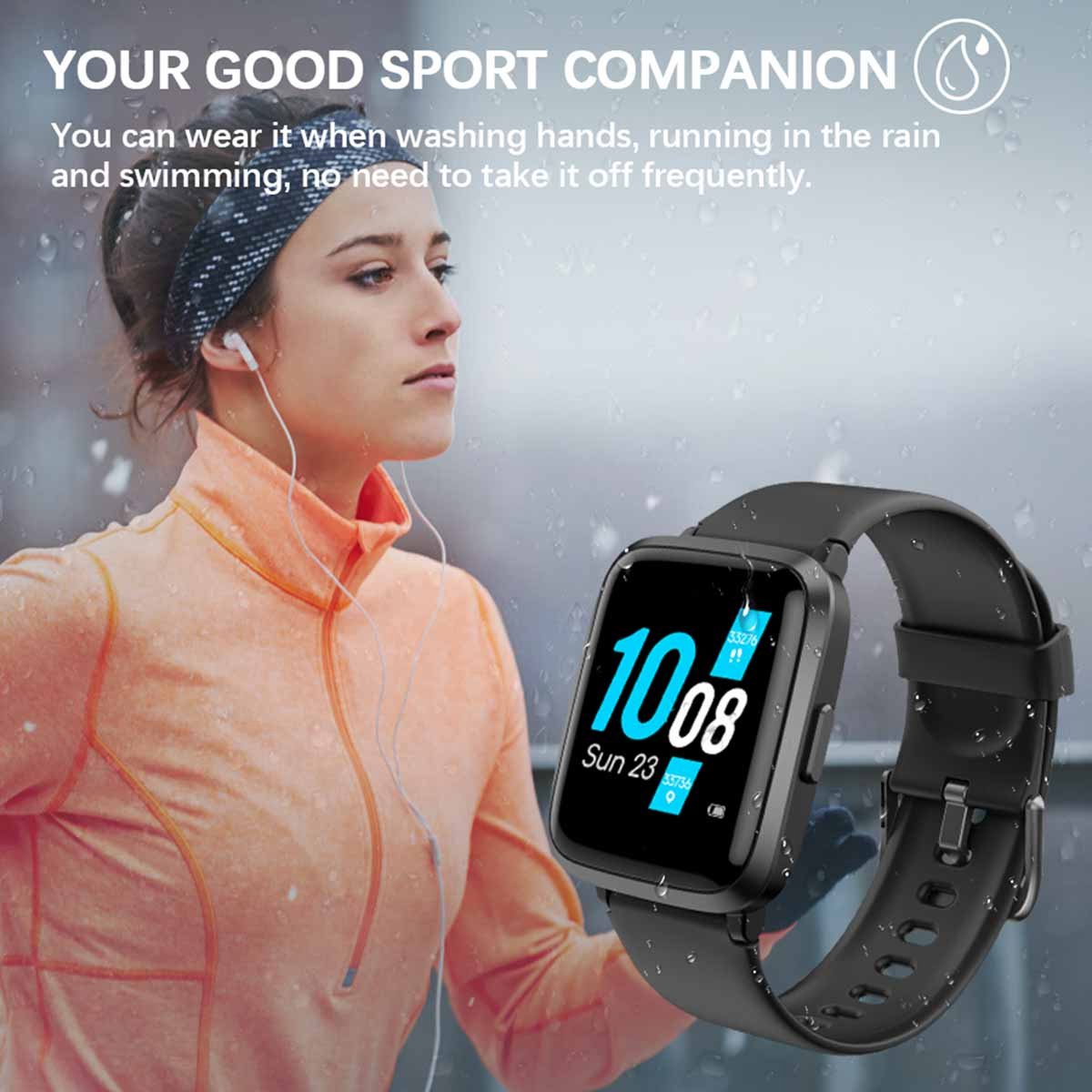 Lintelek Smartwatch ID205U Rood bol