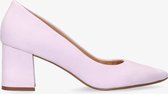 Tango | Brenda 1-h lila nubuck pump - cognac sole | Maat: 40