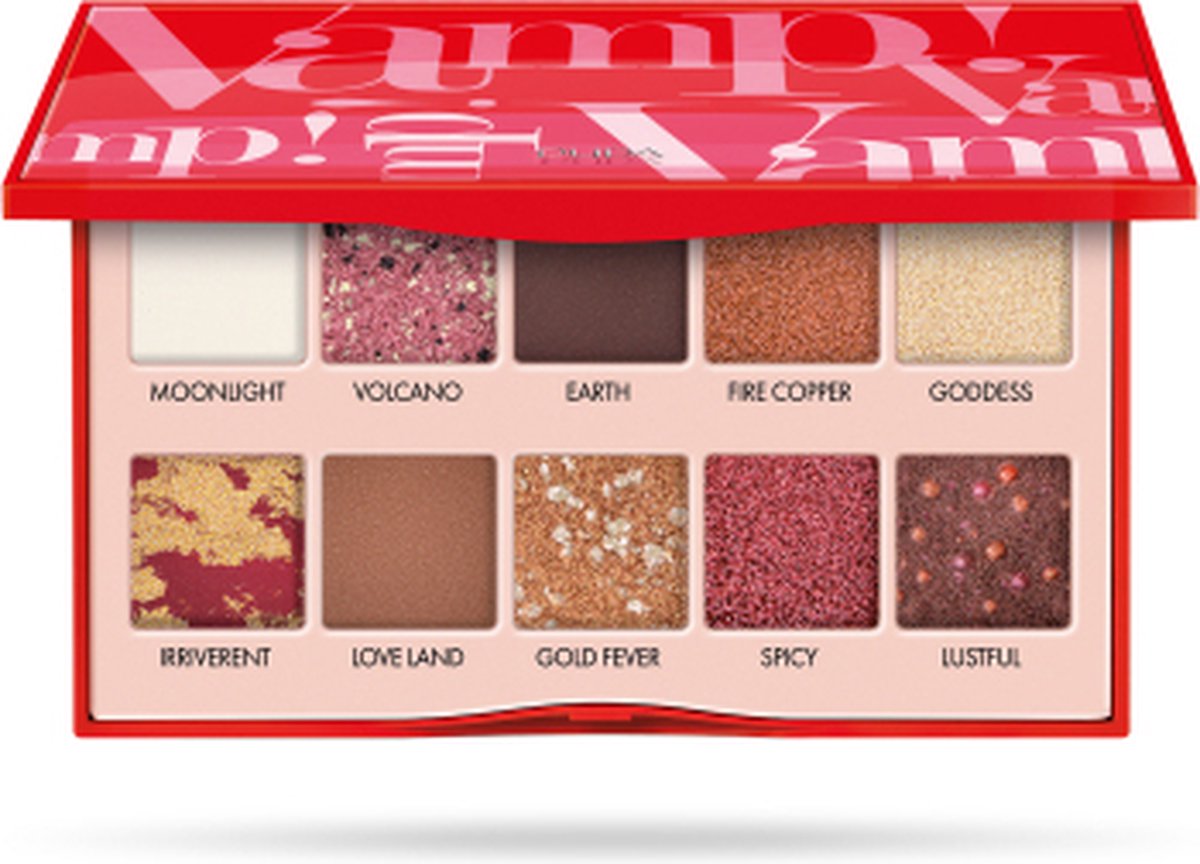 Goedkoopste PUPA Milano Vamp! Palette oogschaduw 001 Irriverent Red 6,5 g