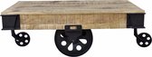 Cart coffee table mango wood 60x120x43-ctiw017rp5