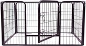 Paws Afrastering voor Huisdieren - Binnen/Buiten - 125 x 80 x 70 cm