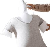 NANDI Strijkdroger voor T-shirt en korte broek - Strijkpop - Set van 2 (T-Shirt + Korte broek) [Zonder Föhn]