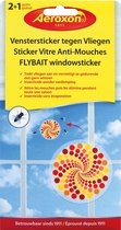 Aeroxon - Autocollant de fenêtre Flybait avec insecticide - Motif spirale - Lutte contre les insectes - 3 pièces