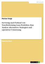 Servicing nach Verkauf von Non-Performing Loan Portfolios. Eine Analyse alternativer Strategien und operativer Umsetzung.