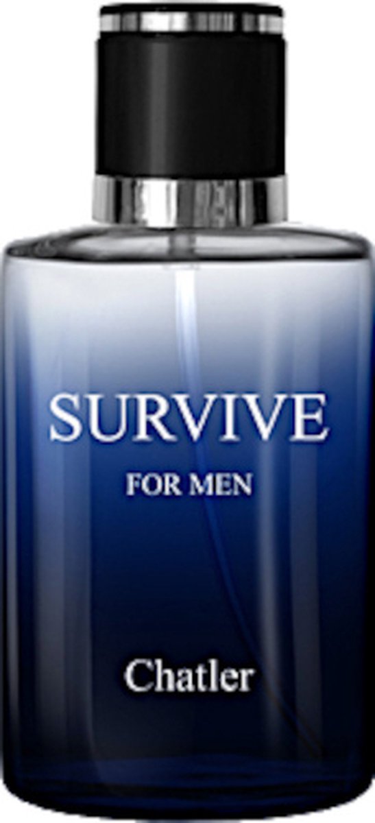 Chatler Eau De Parfum Survive Heren 100 Ml Houtig Blauw