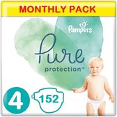 Pampers Pure Protection Maat 4 - 152 Luiers Maandbox