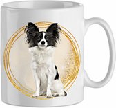 Mok Vlinderhondje 1.3 | Hond| Cadeau| Cadeau | Beker 31 CL