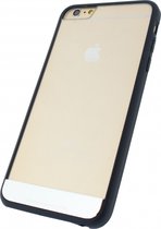 Apple iPhone 6/6s Plus Hoesje - Rock - Enchanting Serie - Hard Kunststof Backcover - Transparant / Marineblauw - Hoesje Geschikt Voor Apple iPhone 6/6s Plus