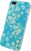 Apple iPhone 5/5s/SE Hoesje - Xccess - Click-on Serie - Hard Kunststof Backcover - Fantasy Flowers - Hoesje Geschikt Voor Apple iPhone 5/5s/SE