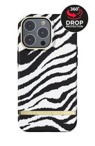 Richmond & Finch - Trendy iPhone 13 Pro Hoesje - zebra