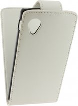 Xccess Leather Flip Case LG Nexus 5 White
