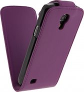 Xccess Leather Flip Case Samsung I9195 Galaxy S4 mini Purple