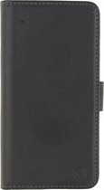 LG K8 Hoesje - Mobilize - Classic Serie - Kunstlederen Bookcase - Zwart - Hoesje Geschikt Voor LG K8
