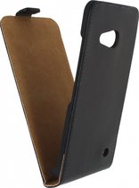 Microsoft Lumia 550 Hoesje - Mobilize - Classic Serie - Kunstlederen Flipcase - Zwart - Hoesje Geschikt Voor Microsoft Lumia 550