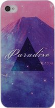 Apple iPhone 4/4s Hoesje - Xccess - Serie - Hard Kunststof Backcover - Paradise - Hoesje Geschikt Voor Apple iPhone 4/4s