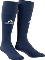 adidas Santos 18 Sportsokken - Maat 43 - Unisex - donker blauw/ wit