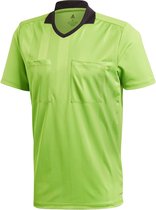 adidas Referee 18 SS Jersey  Sportshirt performance - Maat S  - Mannen - groen