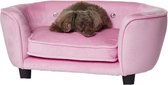 Enchanted hondenmand / sofa serena roze (67,5X40,5X28 CM)