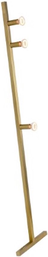 Atmooz - Vloerlamp Faillance - E14 - Staande lamp - Woonkamer / Slaapkamer / eetkamer - Kleur : Goud Brons - Metaal - Hoogte : 140cm