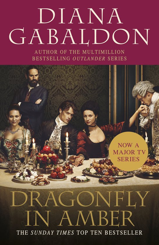 Outlander Dragonfly In Amber TV TIE IN - cover
